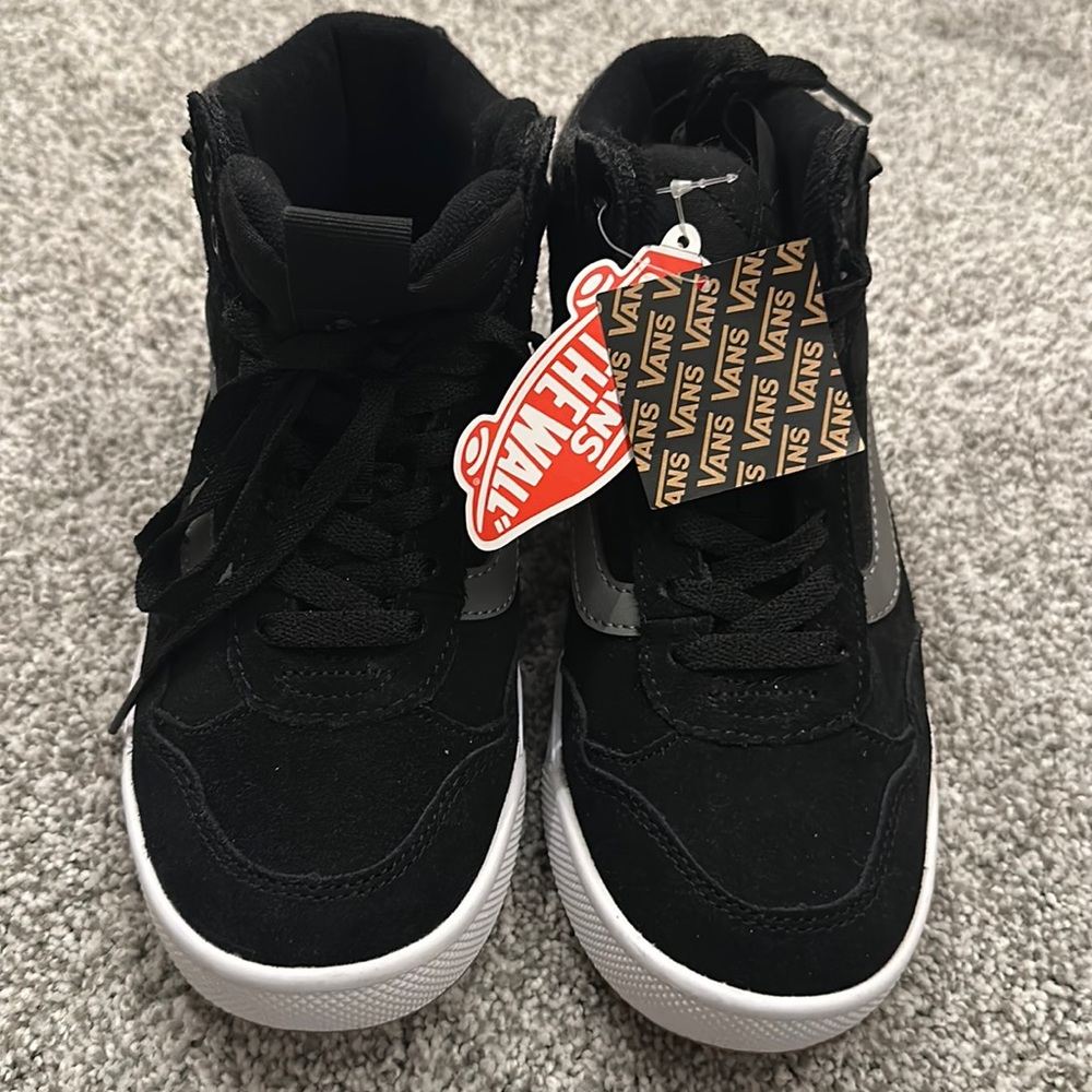 Brand new women’s high top vans!! 6.5 suede